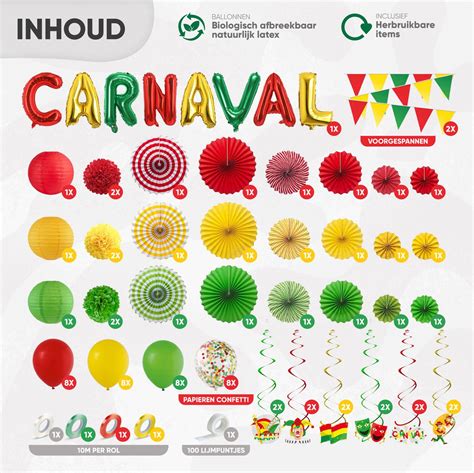 carnavalsversieringen