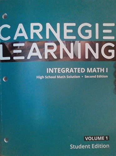 Carnegie Learning Integrated Math 1 Dafitiore