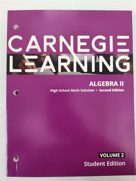 carnegie learning volume 2 answers