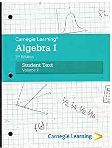Read Carnegie Learning Algebra 1 Student Text Volume 2 