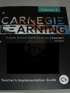 Read Carnegie Learning Teacher Answers 