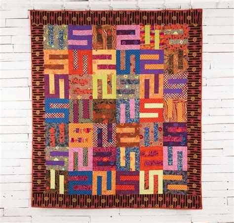 Carnival S Block Quilt Pattern