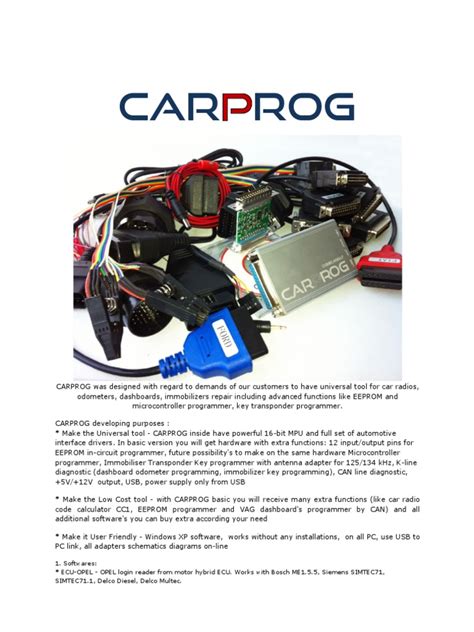 Download Carprog Manual 