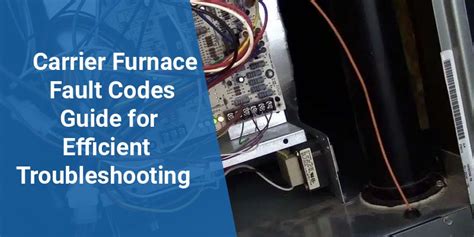 carrier 42g fault codes