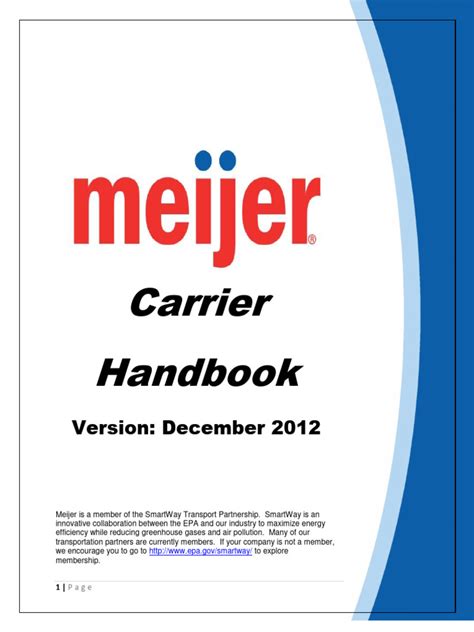 Carrier Handbook