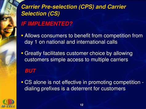 Carrier Pre Selection