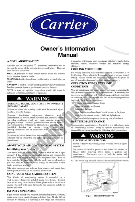 Read Online Carrier Service Manual For Central Air Conditioning File Type Pdf 