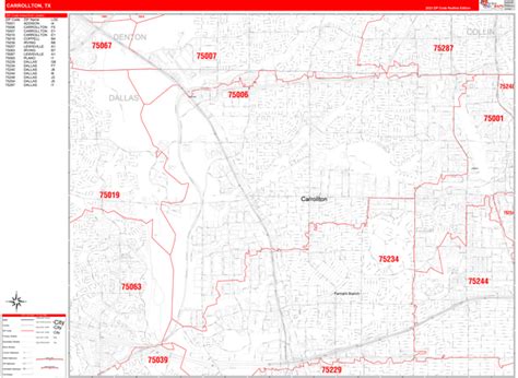 carrollton texas zip code