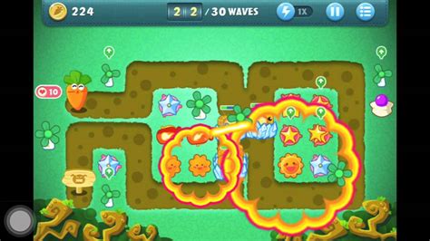 Carrot Fantasy Walkthrough Jungle Level 12