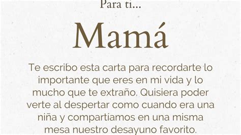 Carta A Mama