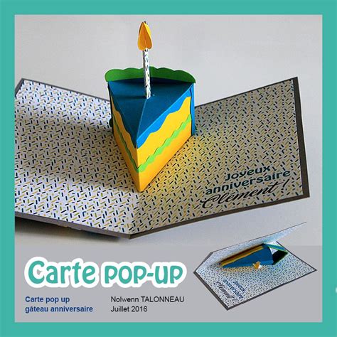 Carte Anniversaire 3d à Faire Soi Même   Carte Du0027anniversaire à Faire Soi Même Diy à - Carte Anniversaire 3d à Faire Soi Même