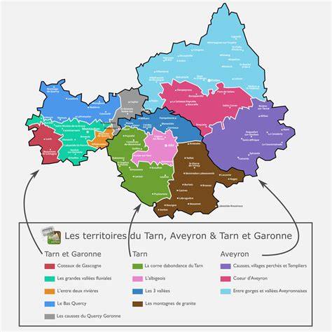 carte dpartements aveyron tarn
