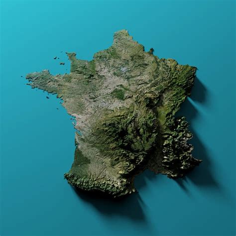 Carte En 3d De La France   Google Earth - Carte En 3d De La France