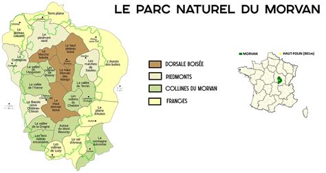 Carte Le Morvan