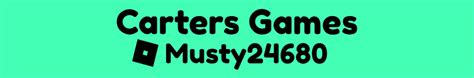 carters games
