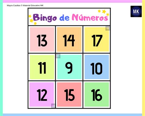 Cartones de Bingo para Imprimir: Diviértete con tus Amigos