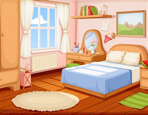 Cartoon Bedroom Picture
