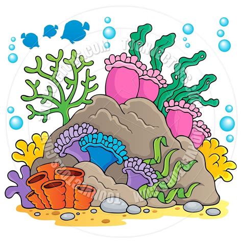 Cartoon Coral Reef