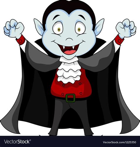 Cartoon Halloween Vampire
