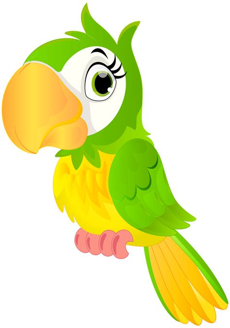 cartoon parrot picture