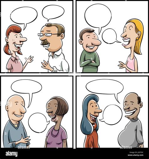 Cartoons With Blank Speech Bubbles