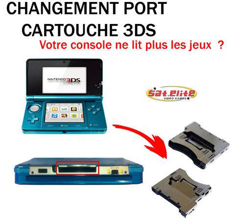 Cartouche New 3ds   Réparation Remplacement Lecteur Cartouche Sur Nintendo - Cartouche New 3ds