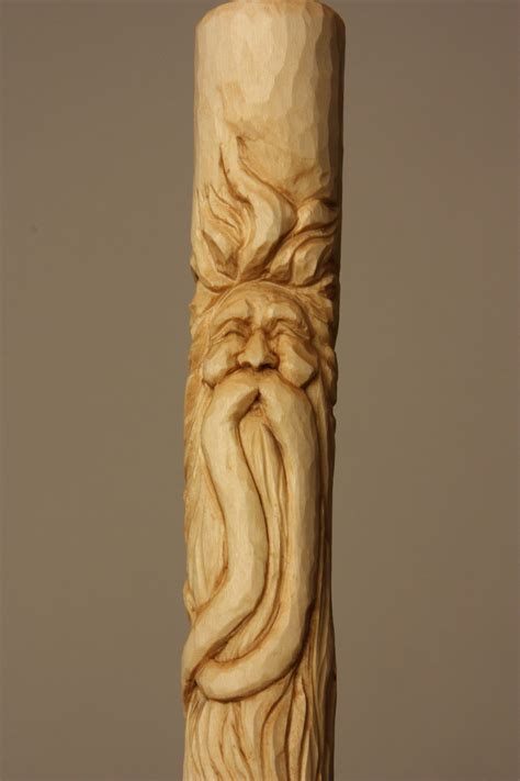 Carving Patterns Carving A Walking Stick With A Dremel