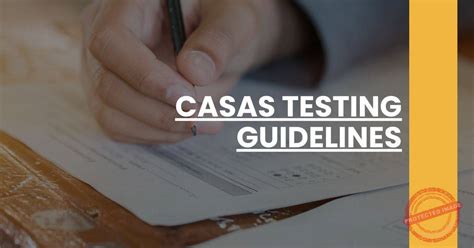 Casas Test Administration Manual