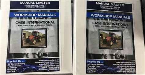 Case 895 Workshop Manual Uk Tractor