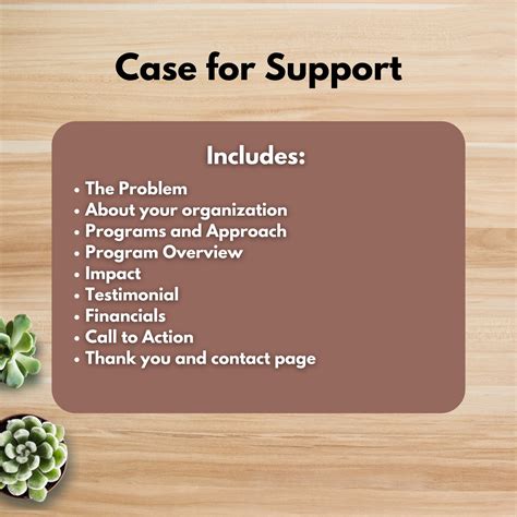 Case For Support Examples