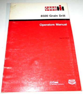 case ih operators manual 8500 hoe drill