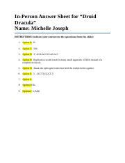 case of druid dracula answers key