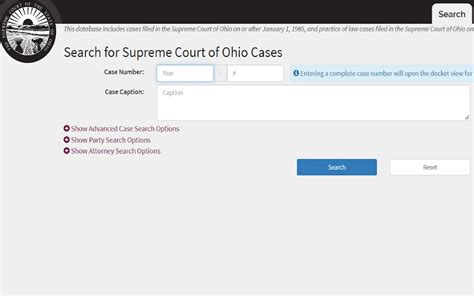 case search ohio