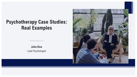 Case Studies In Psychotherapy