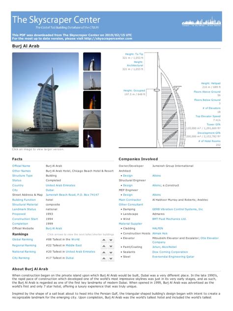 Case Study Burj Al Arab Hotel Dubai