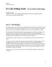 Case Study Its Like Pulling Teeth Answer