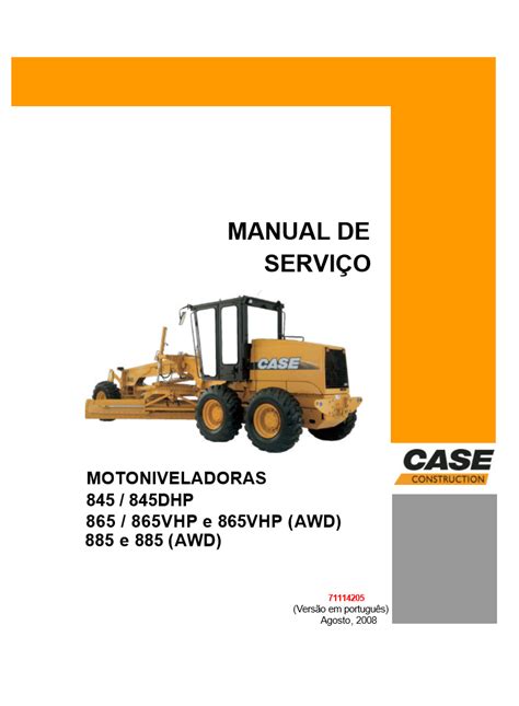 case xl 845 manual