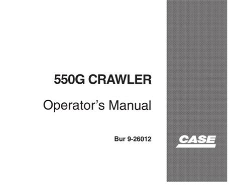 Read Online Case 550G Service Manual 
