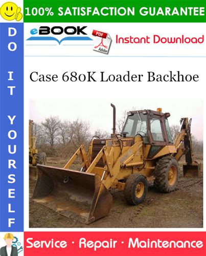 Full Download Case 680K Backhoe Shop Manual Stabuy 