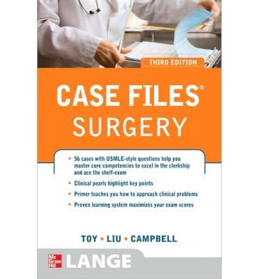 Read Case Files Surgery 3Rd Edition 