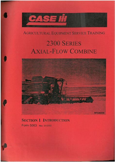 Full Download Case Ih Combine Service Manual 2366 