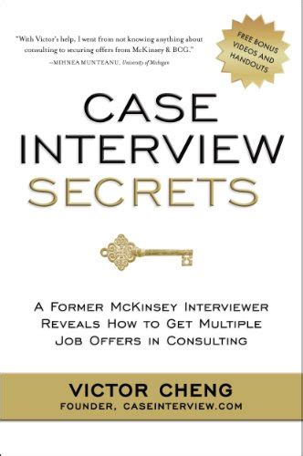 Read Case Interview Secrets Interviewer Consulting Ebook 