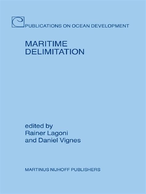 Read Online Case Law On Equitable Maritime Delimitation Digest And Commentaries Publications On Ocean Development 