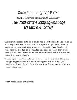 Read Online Case Of The Gasping Garbage Summary 