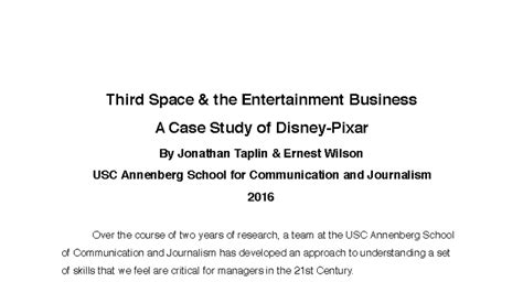 Download Case Study Disney Pixar 