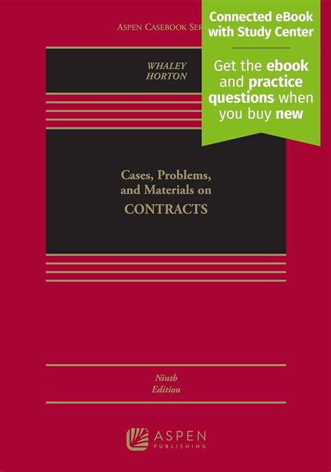 Cases Problems And Materials On Contracts Connected Casebook Aspen Casebook