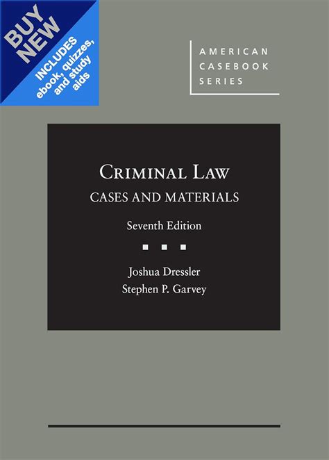 Full Download Cases And Materials On Criminal Law 7Th Casebookplus American Casebook Series 