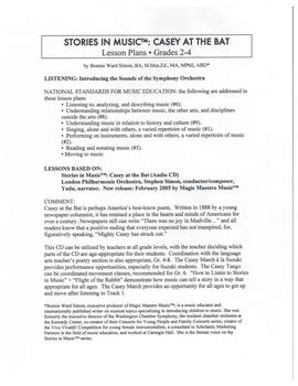 Casey At Bat Lesson Plans