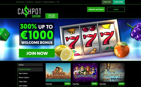 cashpot casino login sreo belgium