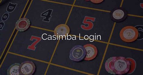 casimba casino login ifvl